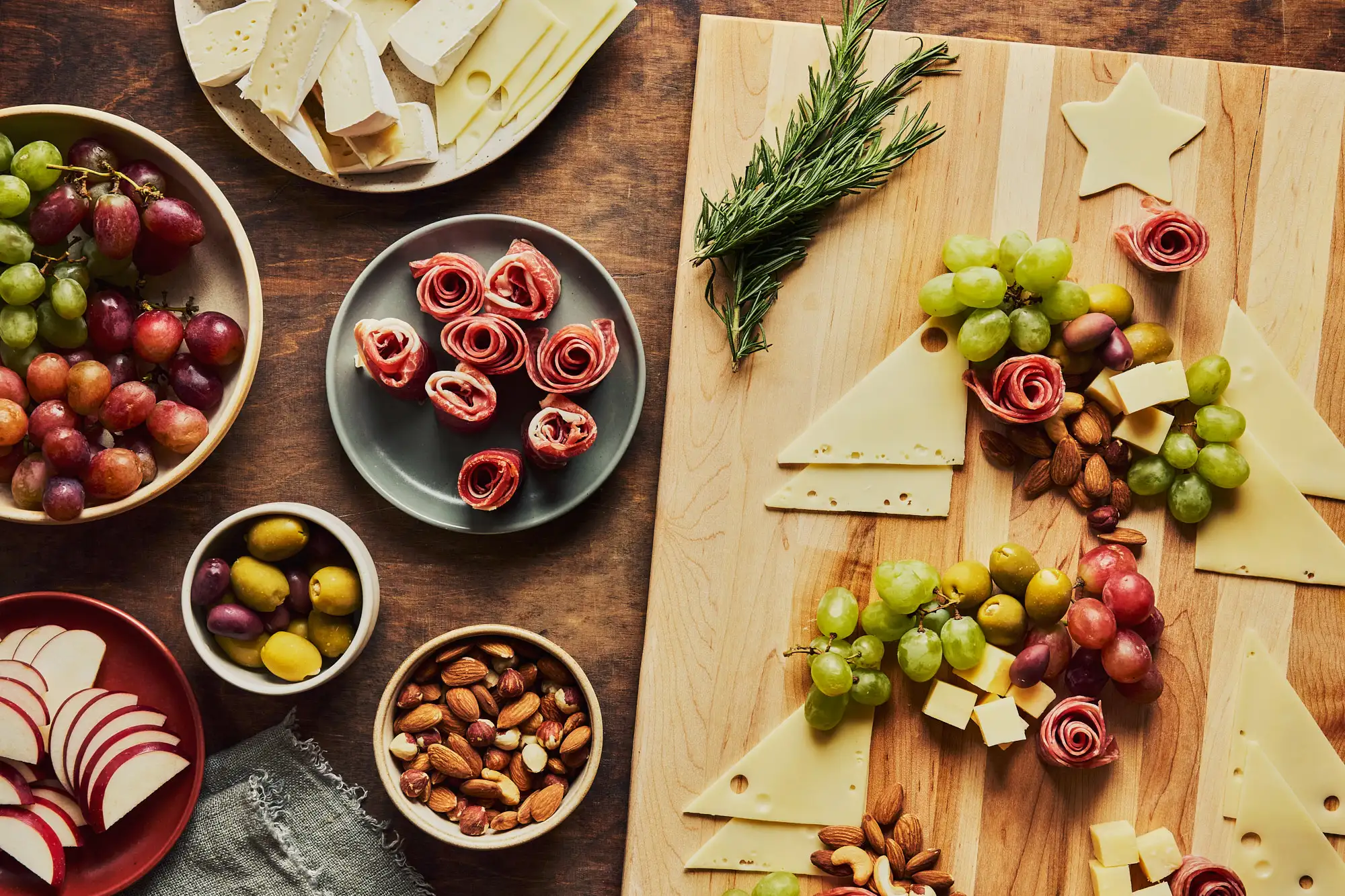 Planche apéro de Noël