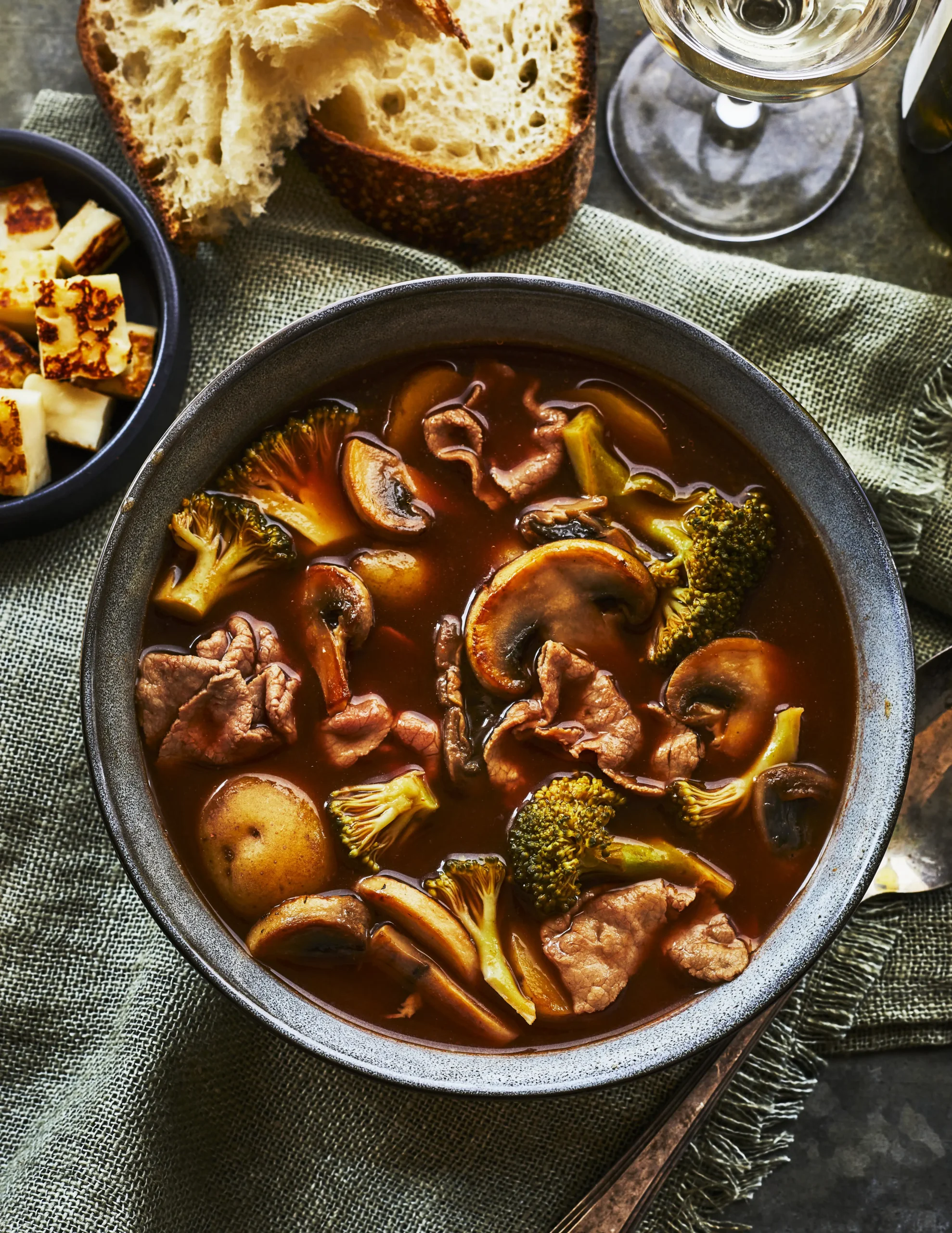 Soupe à la fondue chinoise