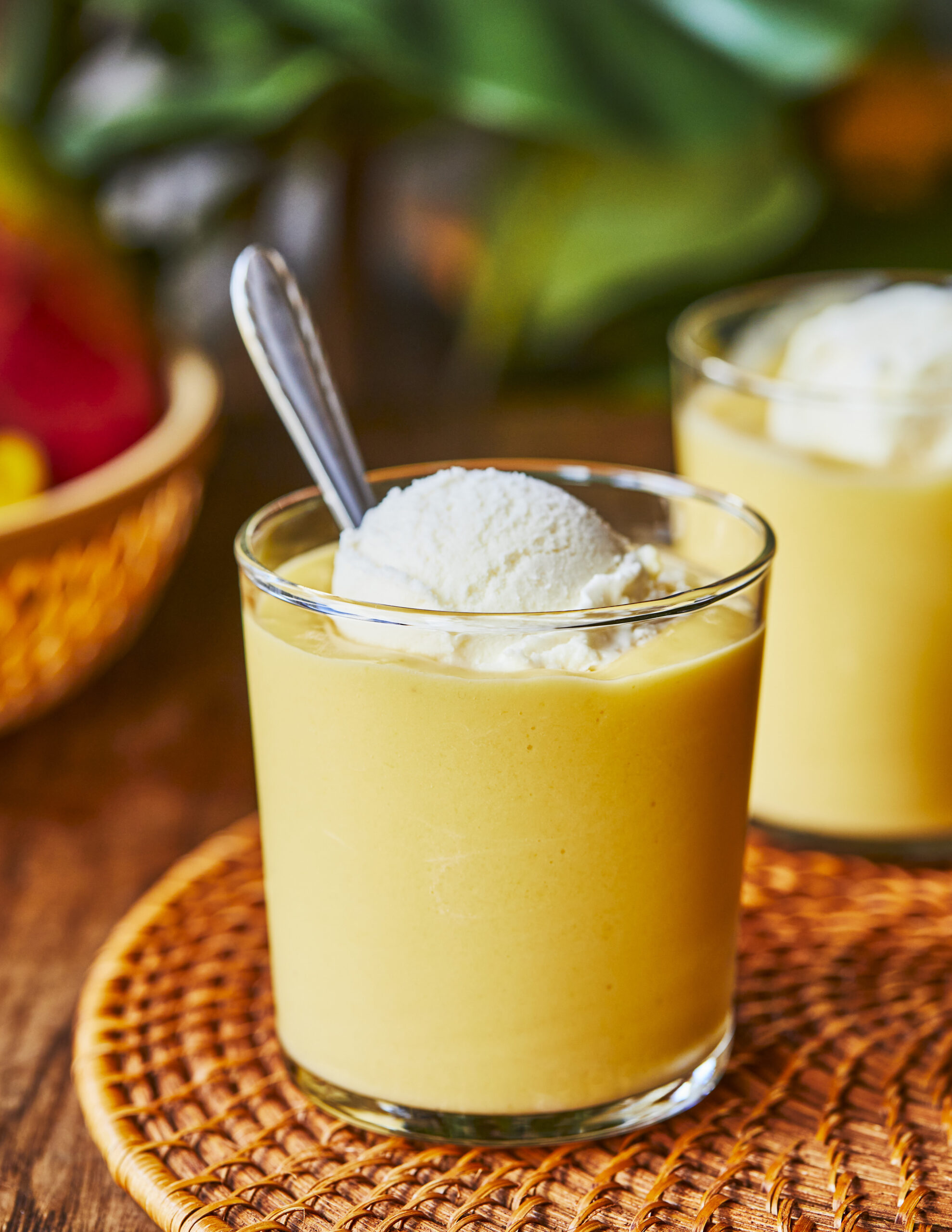 Lait frappé tropical