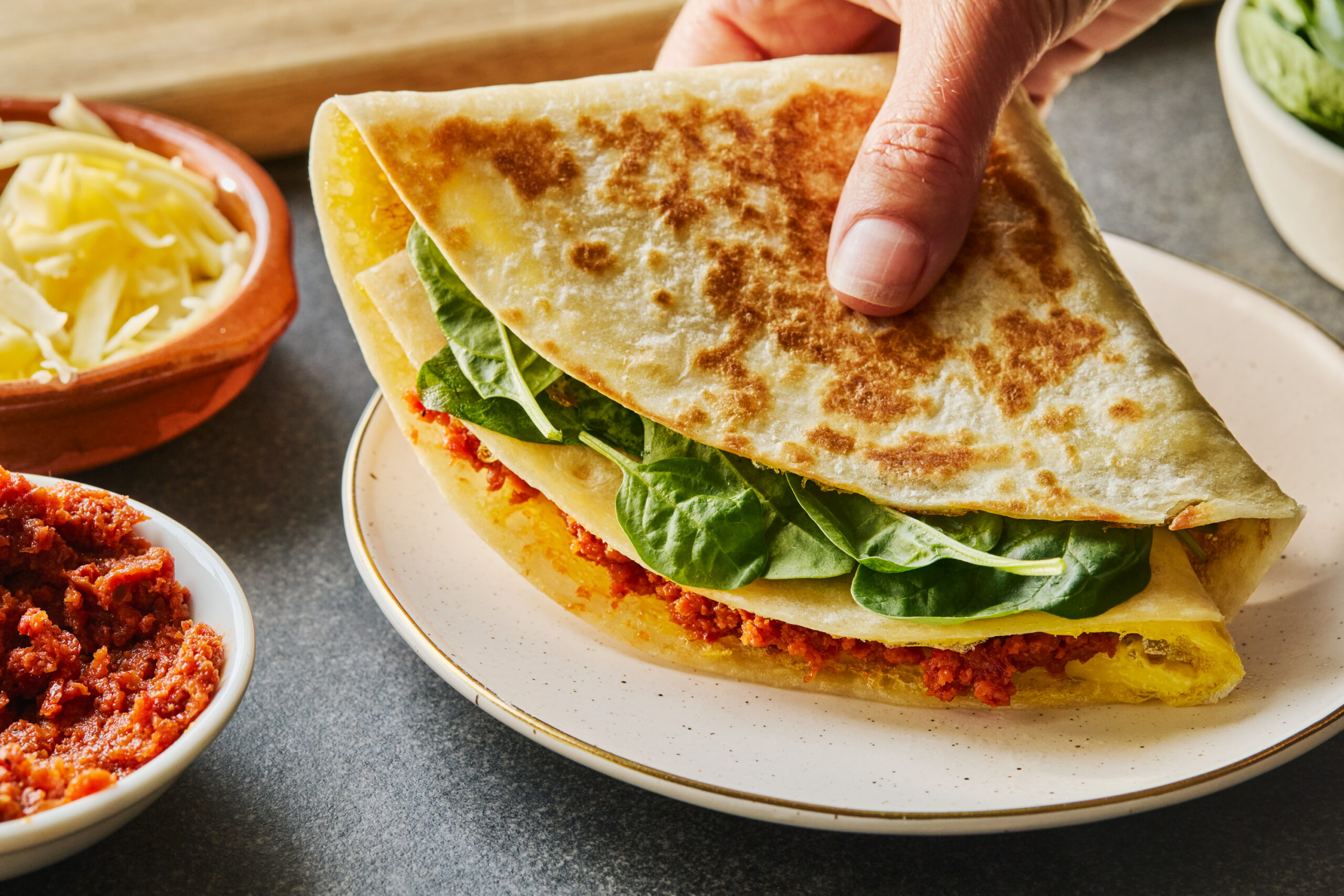 Tortilla toute garnie