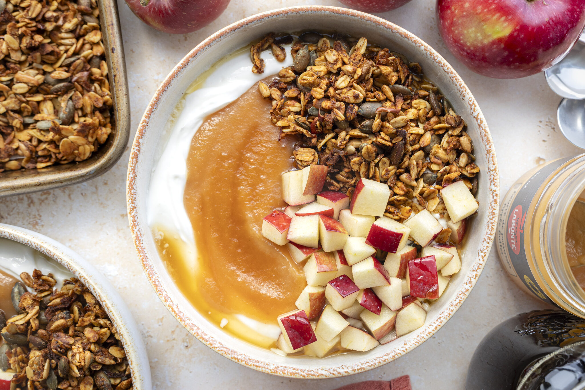 Granola à la tarte aux pommes
