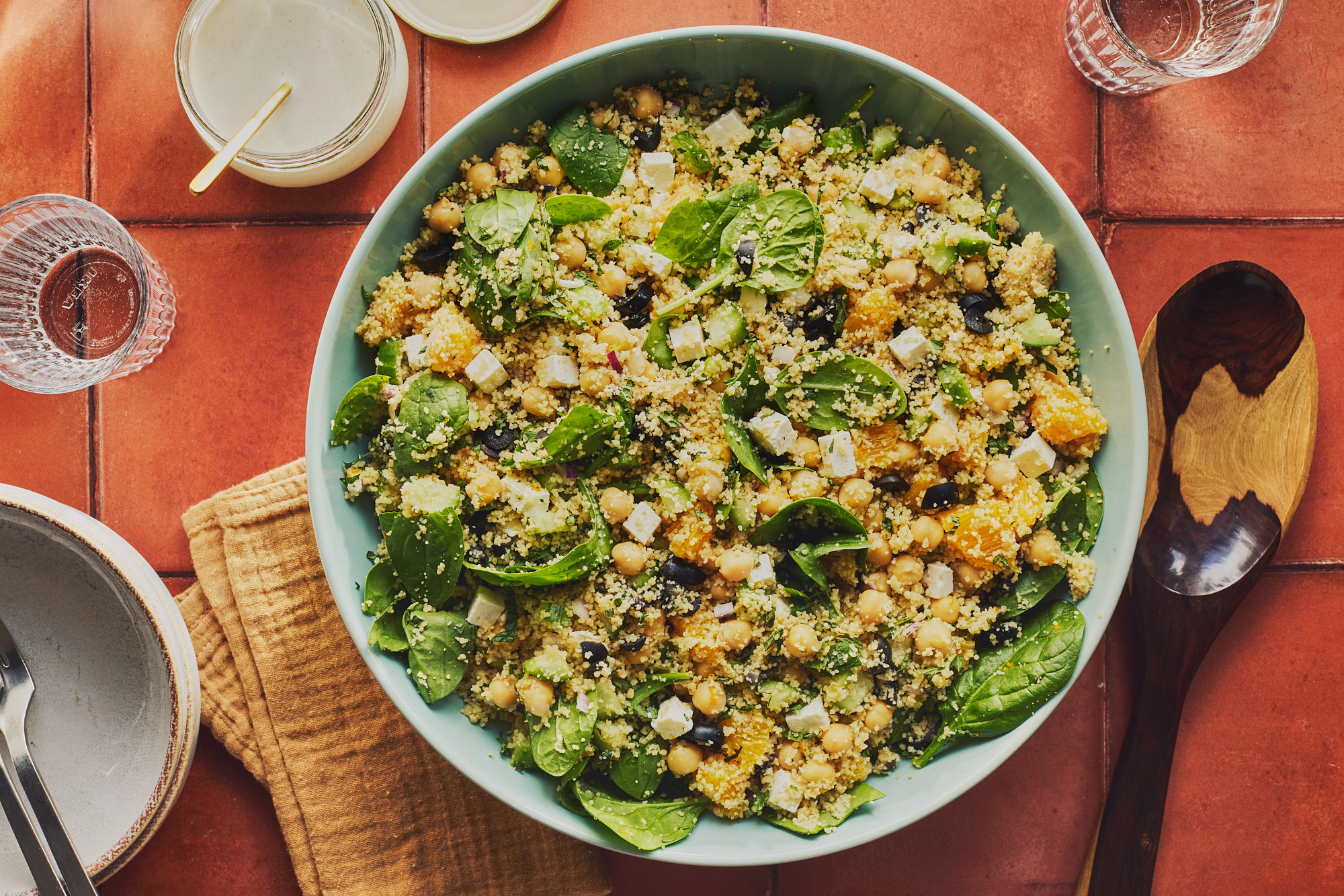 Salade de couscous à la grecque