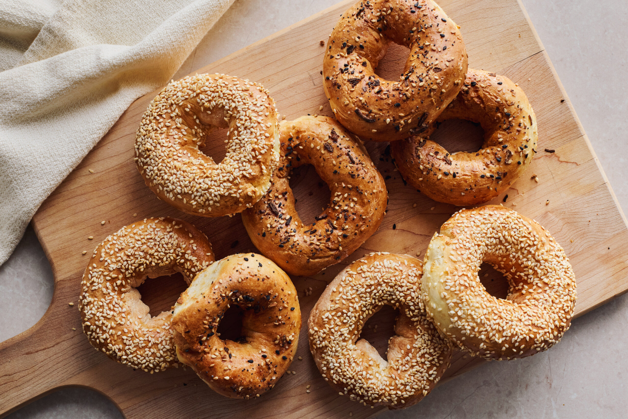 Bagels maison à la friteuse à air