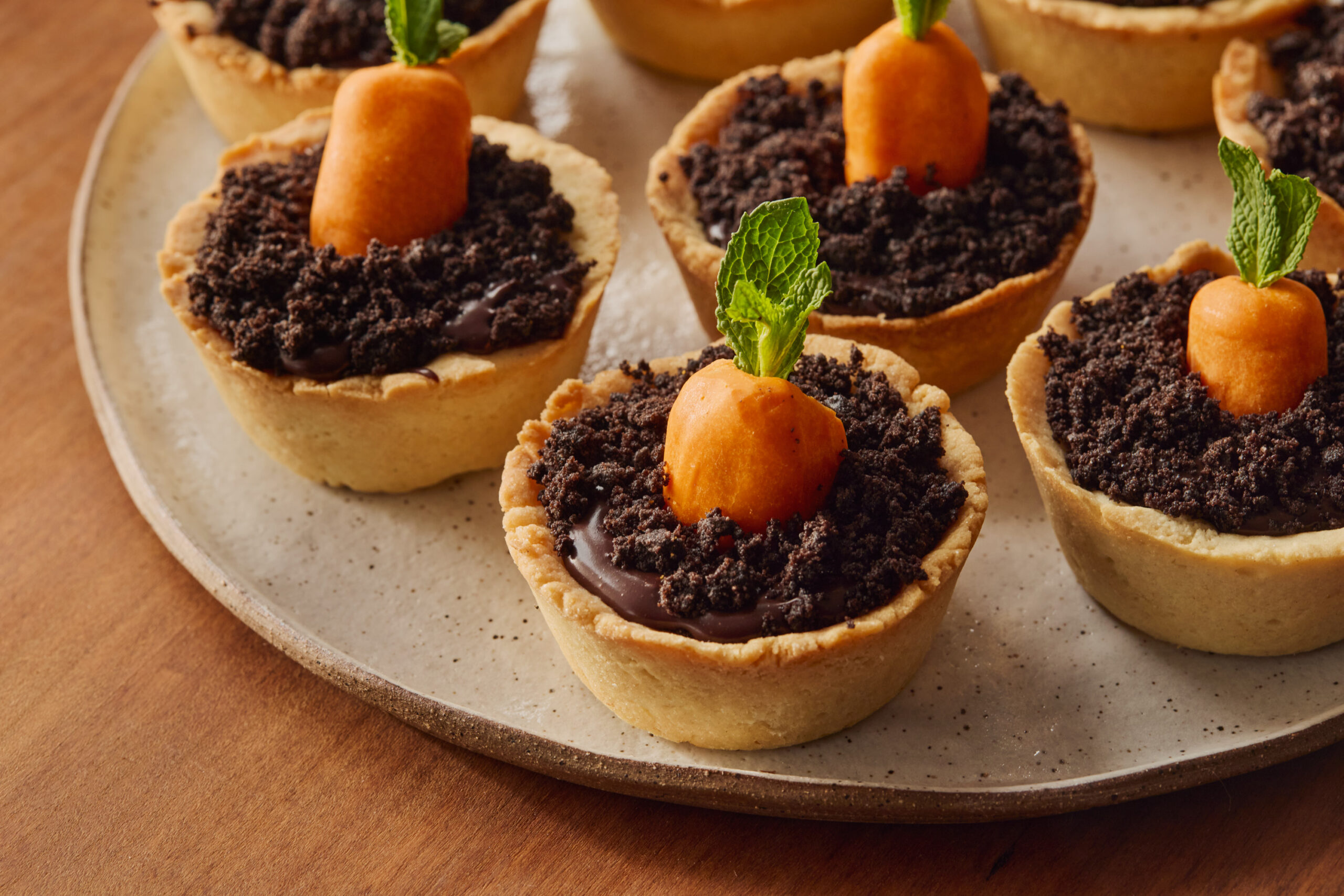  Petits potagers au chocolat
