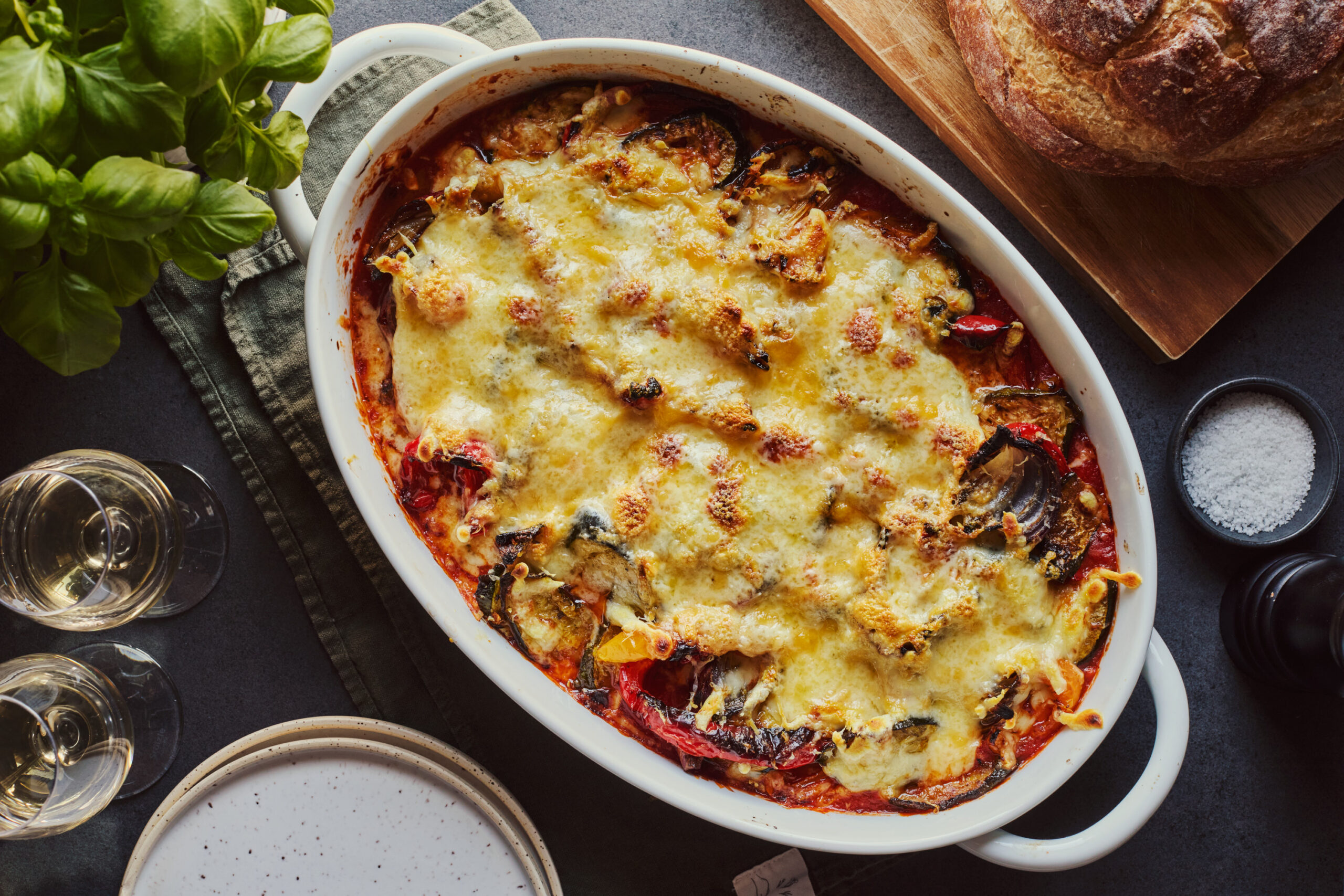 Légumes parmigiana