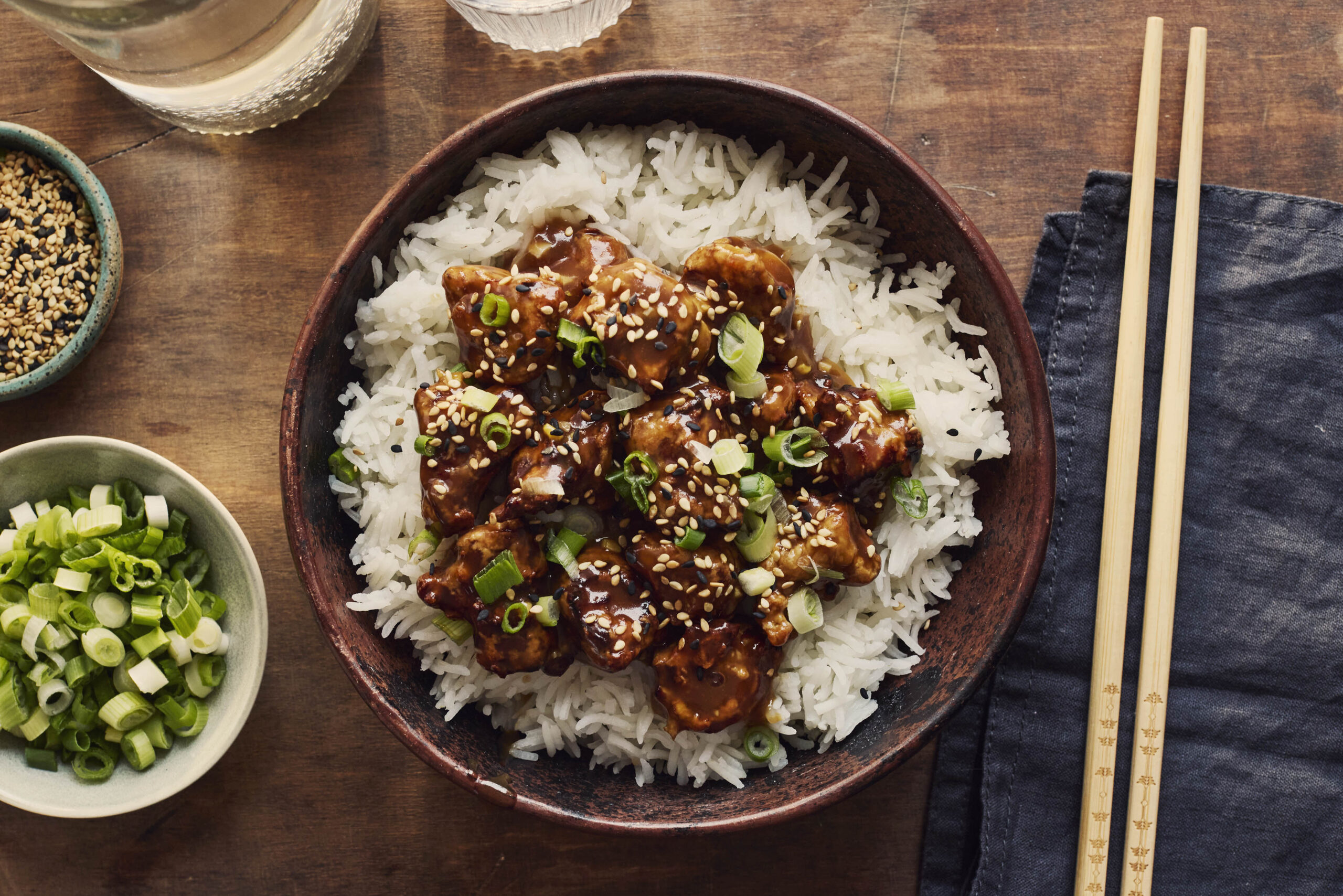 Tempeh à l’orange