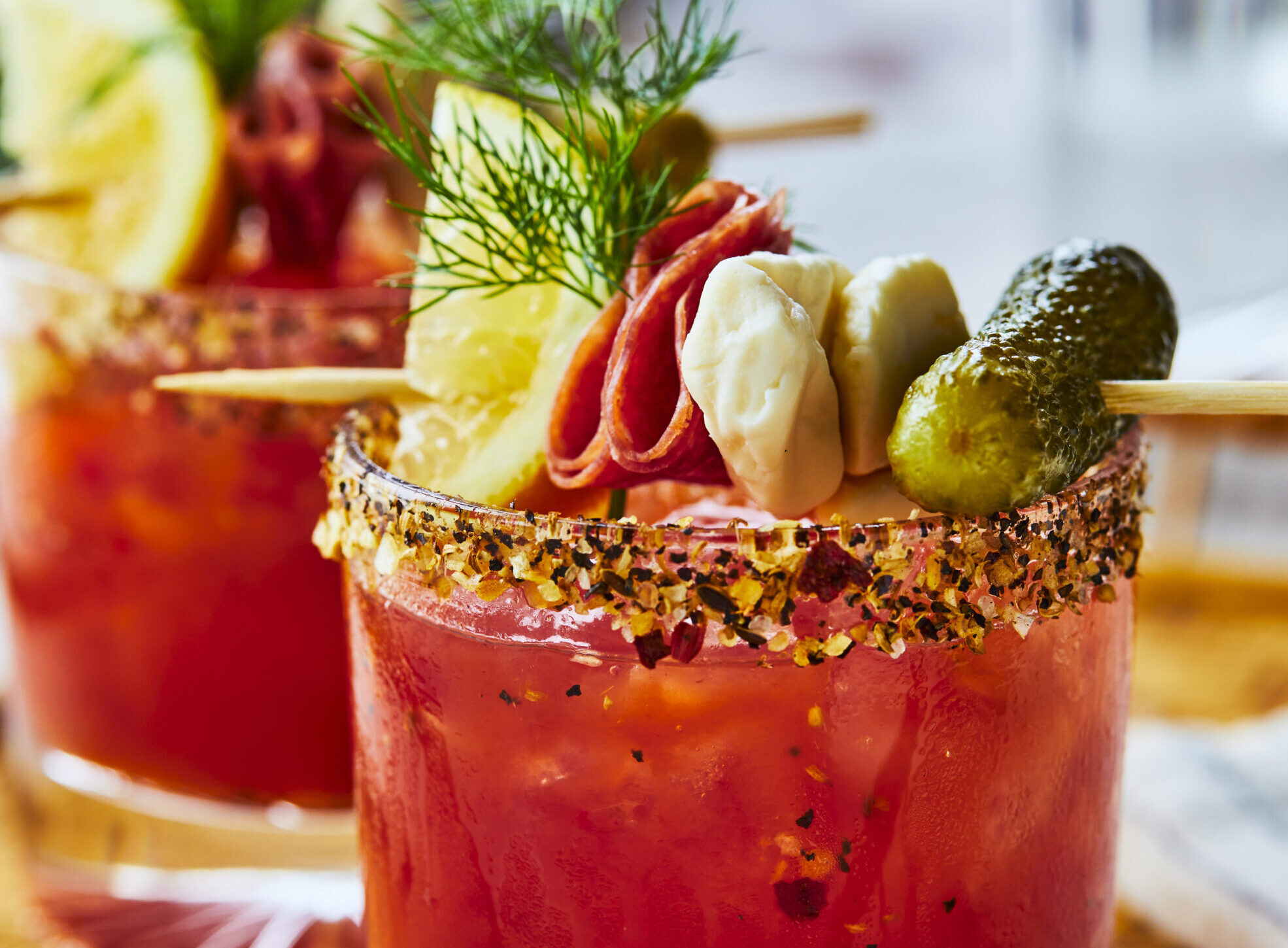 Virgin Caesar tout garni