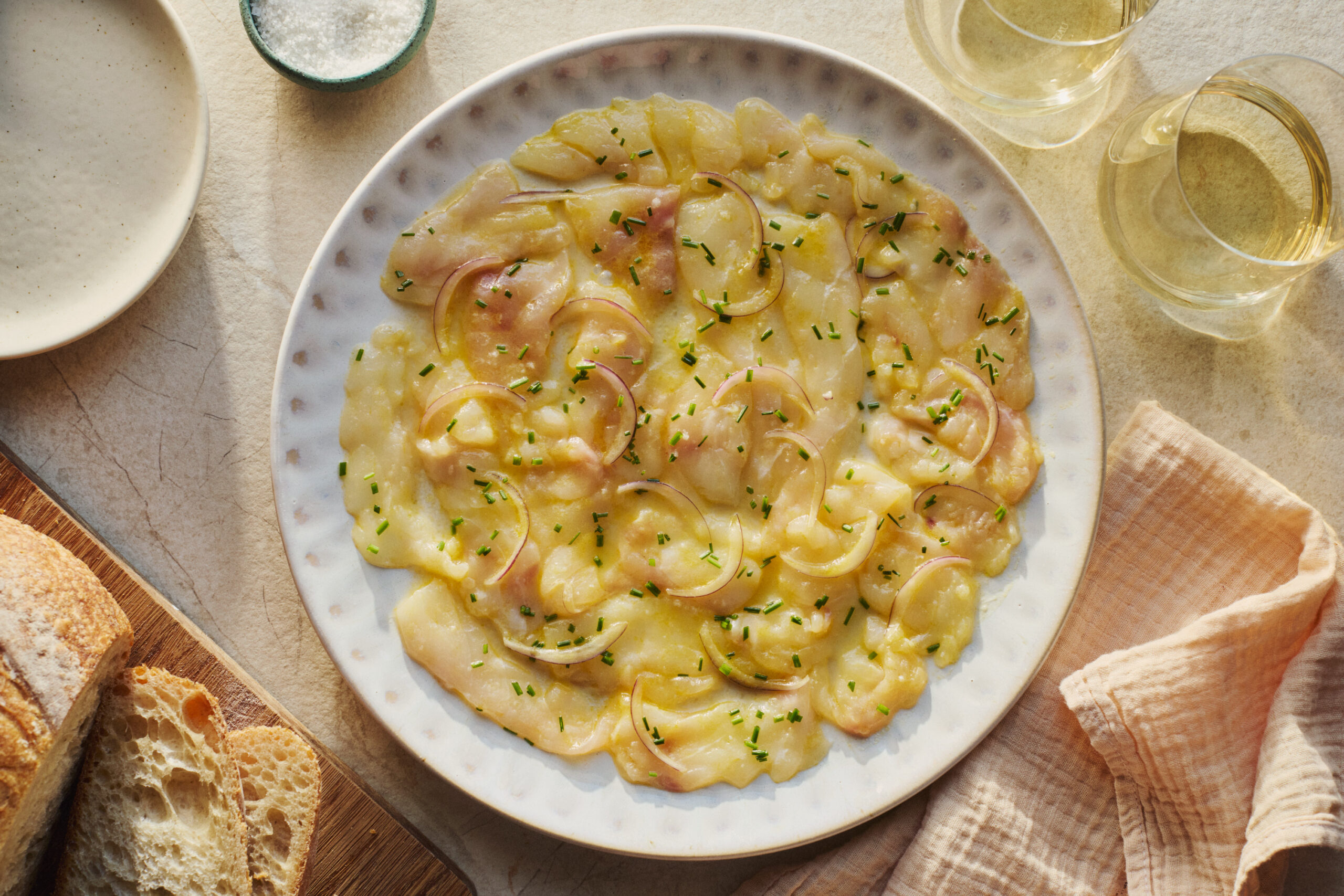 Crudo de poisson à la portugaise