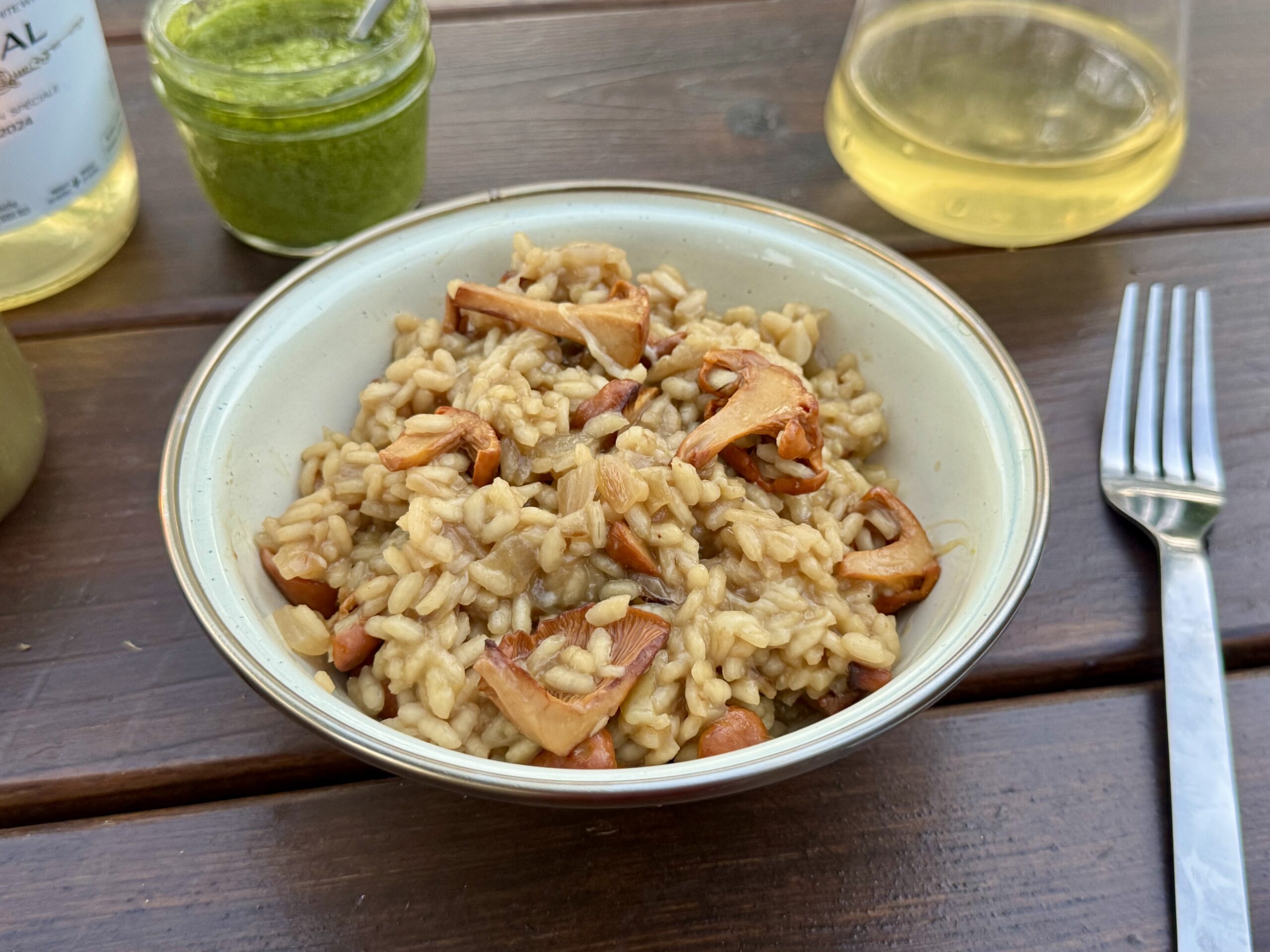 Risotto aux chanterelles