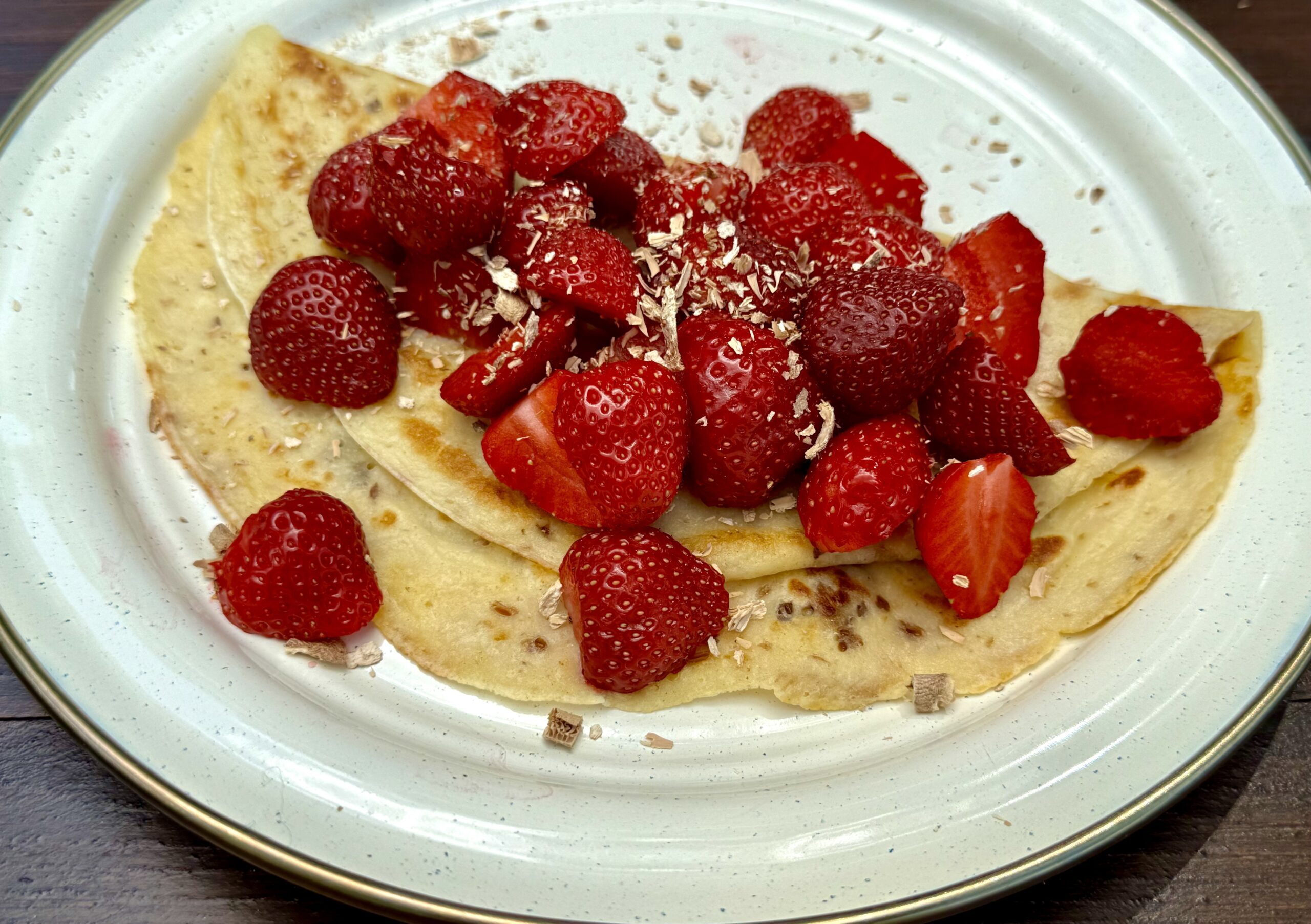 Crêpes déjeuner… avec un ingrédient magique!