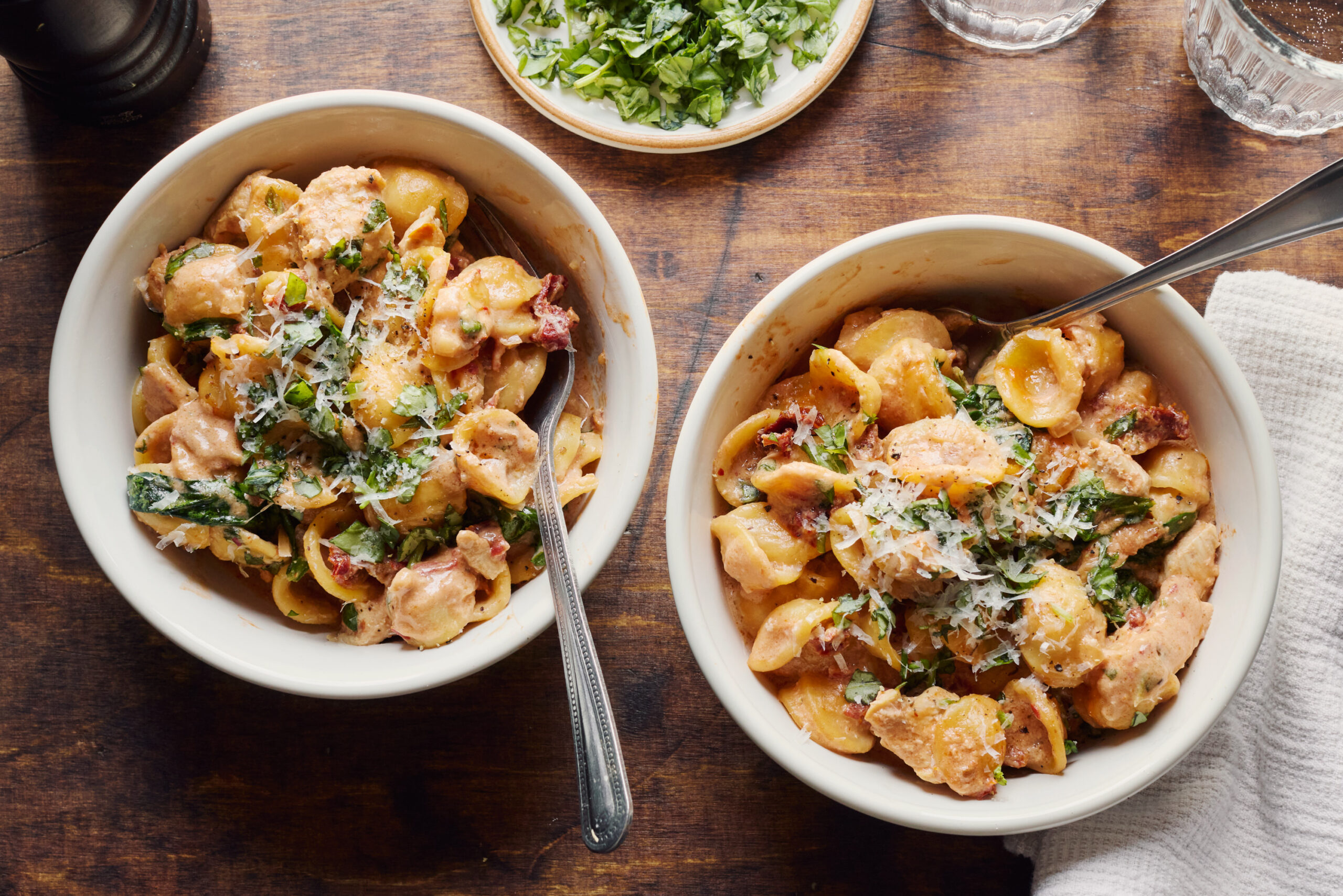 Orecchiettes « one pan » à l’italienne