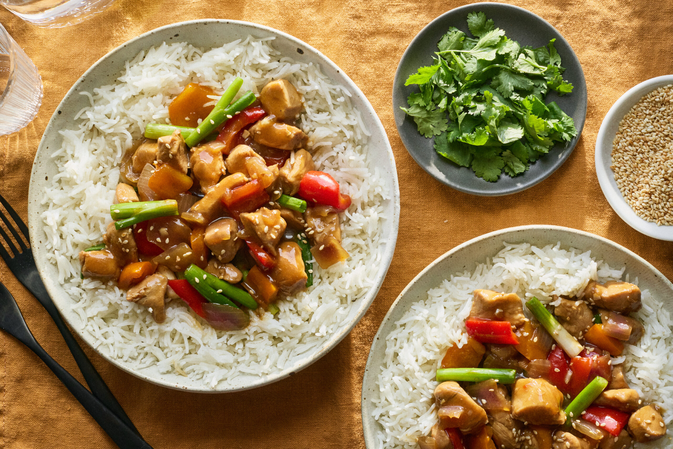 Sauté de poulet à l’asiatique